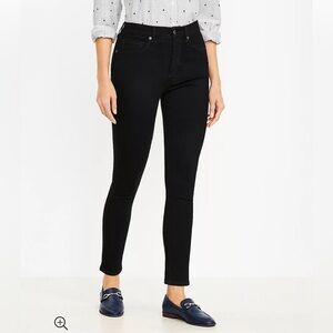 LOFT Petite Curvy High Rise Skinny Jeans